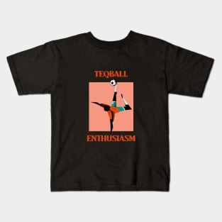 Teqball Enthusiasm Kids T-Shirt